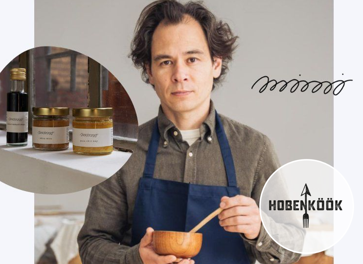 Markus Shimizu, the founder of mimi ferments