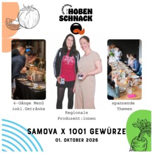 Hobenschnack: Samova x 1001 Gewürze